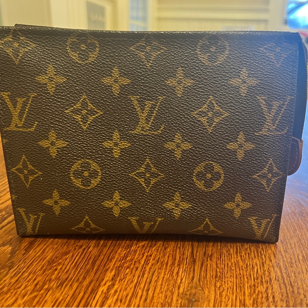 Vintage Louis Vuitton Clutch/ Cosmetic Bag